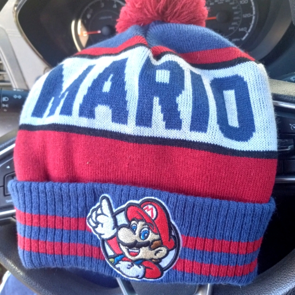 Super Mario winter hat